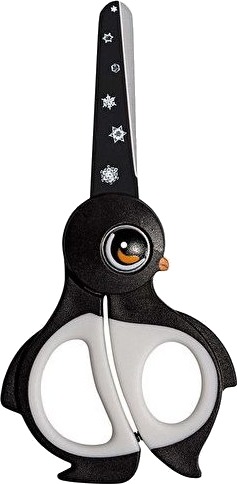 Wedo Wedo 73 6003 SkoleOg Skrivesaks Universal Saks Med Rett Snitt Svart Hvit