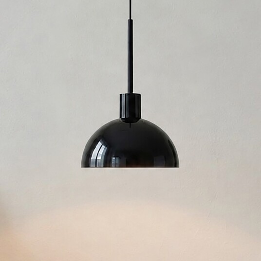 Vienda pendellampe svart Ø 20 cm metall GU10 – Herstal   Spisestue   Moderne   Med en lyskilde