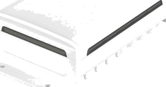 Bopla Boversa 48432231.HMT2 Veggmontert Aluminium/Polykarbonat Hvit RAL 9003