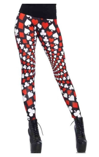 Boland Traciks Kortspil Leggings LA13546LG Boland Traciks Kortspil Leggings LA13546LG