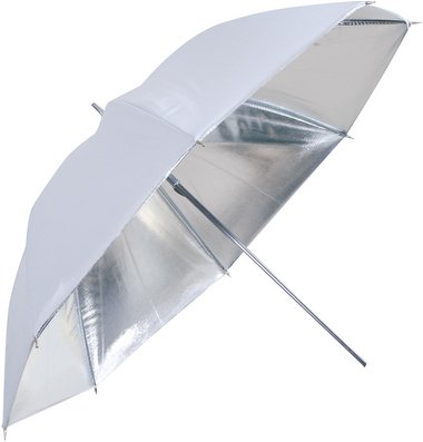 Fotoplex Paraply Reflektiv S?lv 100 cm