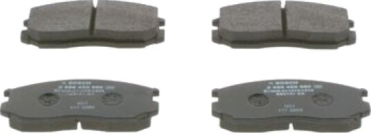 Bremseklosser sett BOSCH 0 986 460 980 Bremseklosser sett BOSCH 0 986 460 980