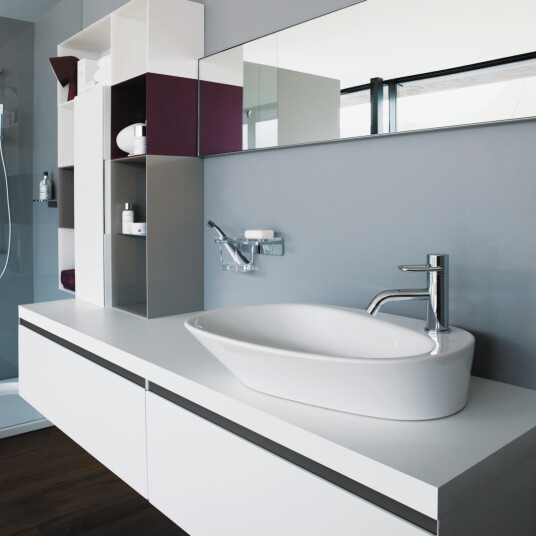 LAUFEN PALOMBA SERVANT 60X40 CM HØYRE HVIT