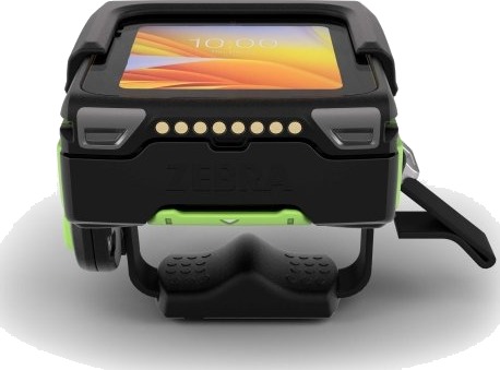 Zebra Ws501 Finger Mount 2D Se4770 Usb Android Rb Mobil Datafangstenhet 2D Imager Se4770 Skjermstørrelse: 5,1 Cm 2"" Berøringsskjerm Kapasitiv Oppløsnin 460X460 Piksler Høyttaler Vibrasjon Tilkoblin Usb Qualcomm Quad Core 2,