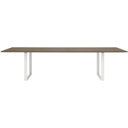 Muuto 70/70 Bord 108x295 Cm Massiv Røkt Eik / Spisebord & Barbord Hvit 65213