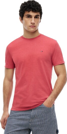 Tommy Jeans Tjm Xslim Jaspe Htr Tee Ext Red XXL Tommy Jeans Tjm Xslim Jaspe Htr Tee Ext Red XXL