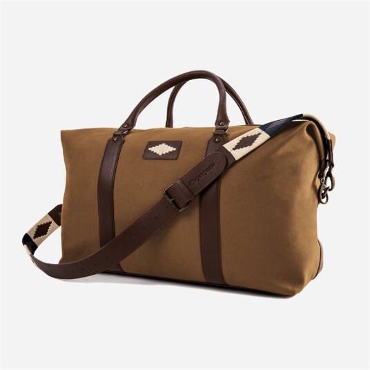 Pampeano Caballero Large Travel Bag Sand Canvas