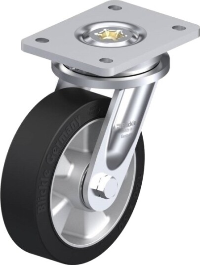 Blickle 562058 Lo-Alev 160K Hjul, Hjuldiameter 160 Mm, Bæreevne (Maks.) 400 Kg, 1 Stk