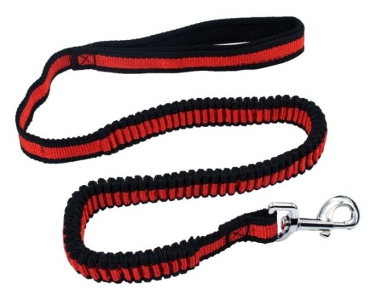 Pet Nova Hundebånd L Bungee Rød 2.5 120 180Cm