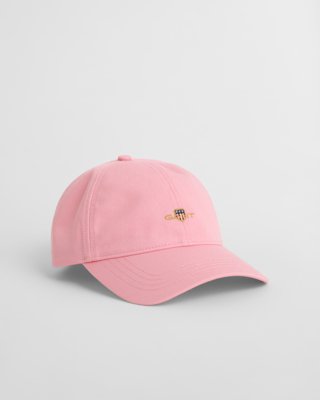 Gant Shield caps i bomullstwill GERANIUM PINK ONESIZE Gant Shield caps i bomullstwill GERANIUM PINK ONESIZE