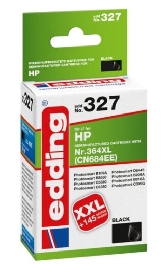 Edding Edd-327 Sort 19 Ml 1 Stykker