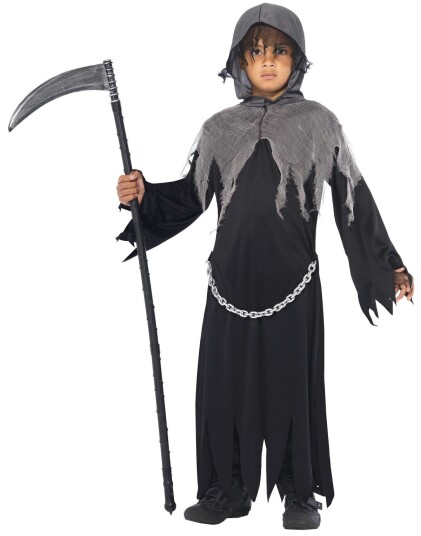 Grim Reaper Kostyme til Barn   Strl 10 12 ÅR