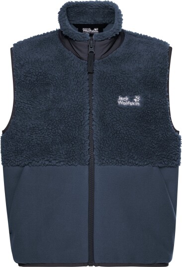 Jack Wolfskin Kids Ice Curl Vest Midnight Sky 104