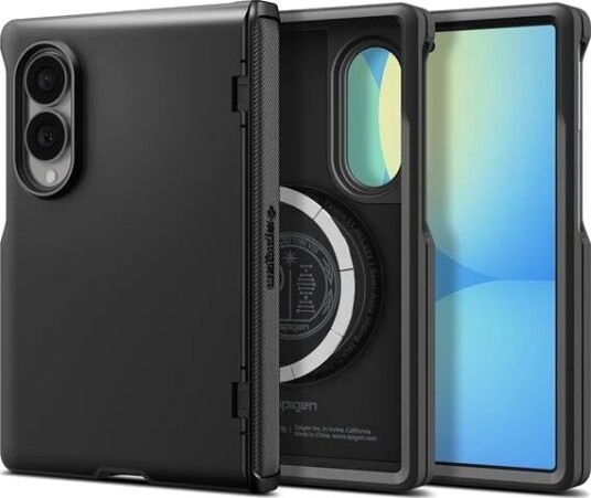 Spigen Slim Armor Pro MagSafe Mobildeksel til Samsung Galaxy Z Fold8 - Svart Spigen Slim Armor Pro MagSafe Mobildeksel til Samsung Galaxy Z Fold8 - Svart