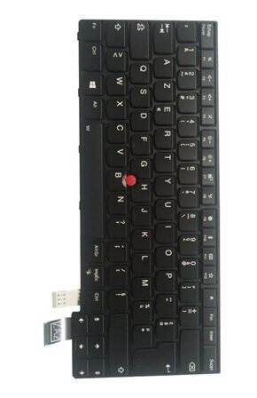 Lenovo Darfon - Brbart tastatur - til utskifting - Fransk - Svart