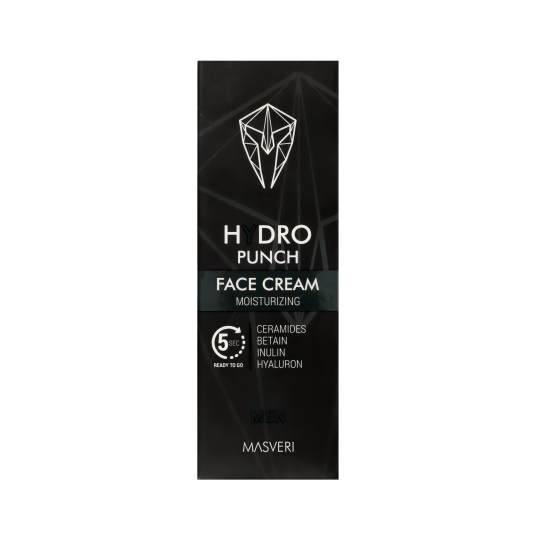 Masveri Fuktighetsgivende Ansiktskrem For Menn Hydropunch 75 ml