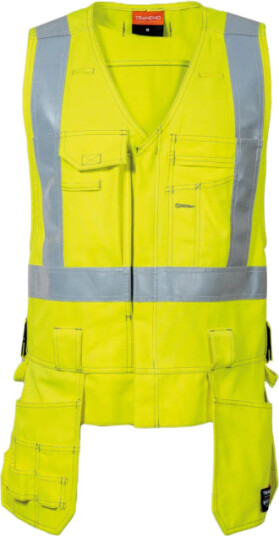 Tranemo Multinorm Håndverksvest Unisex, Str. (US/ CA): XS, Gul, Kl.1/2