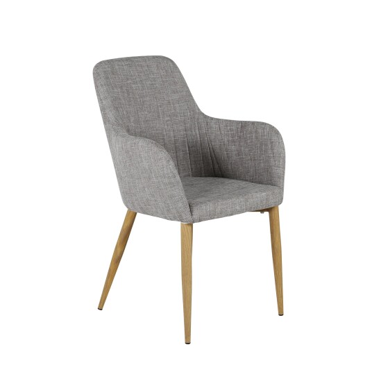 Venture Design COMFORT spise stol Grå Textil/natur Grå