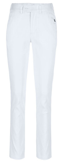 JOBELINE Eddie Dame Chinos med Elastisk Linning Størrelse 38 Hvit