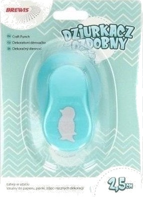Brewis Dekorativ Hullstans Penguin 2,5 Cm Mix