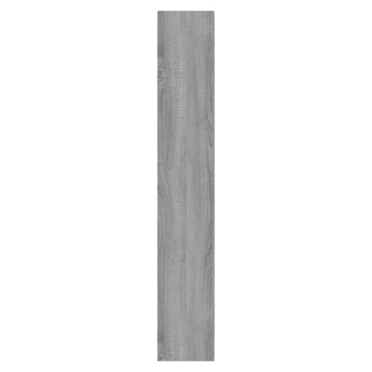 vidaXL Skoskap gr? sonoma 63x24x147 cm konstruert tre