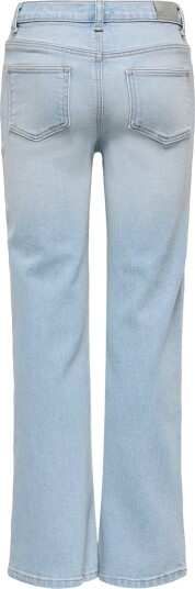 Kids Only Jeans - KogJuicy - Bred - Light Blue Denim/Rhinestone - Kids Only - 12 år (152) - Jeans - Blå