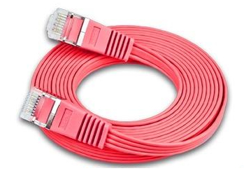 Triotronik Pkw Stp Slim Kat6 25.0 Rt 25 M Cat6 U/Ftp Stp Rj 45 Rj 45 Rød PKW STP SLIM KAT6 25.0 RT