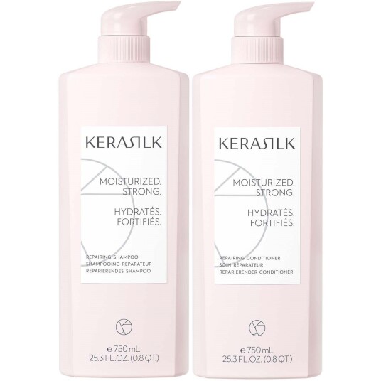 Kerasilk Repairing Bundle Shampoo 750 ml & Conditioner 750 ml Kerasilk Repairing Bundle Shampoo 750 ml & Conditioner 750 ml