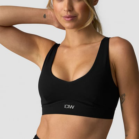 Icaniwill Essential Sport BH Svart Large