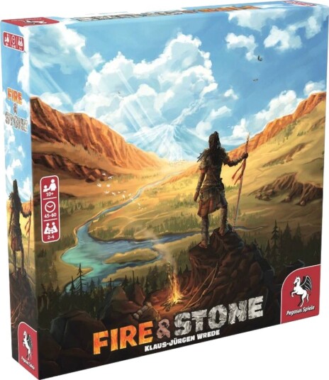 Pegasus Fire & Stone Brettspill Stone Age Strategy Engelsk 10+ År