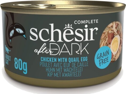 Schesir Våtfôr After Dark & Egg Kylling 12 X 80 G
