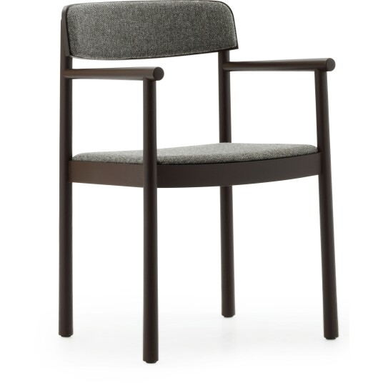 Normann Copenhagen Timb Stol Med Armlene Brun / Hallingdal 368 Normann Copenhagen Timb Stol Med Armlene Brun / Hallingdal 368