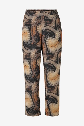 No. 1 By Ox Bukse Wide Leg Brun No. 1 By Ox Bukse Wide Leg Brun
