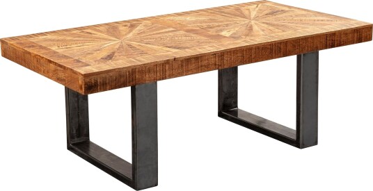 Buncton Sofabord 105 cm - MangoTre/Svart