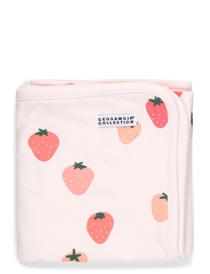Geggamoja Bamboo Baby Blanket Pink ONE SIZE Geggamoja Bamboo Baby Blanket Pink ONE SIZE