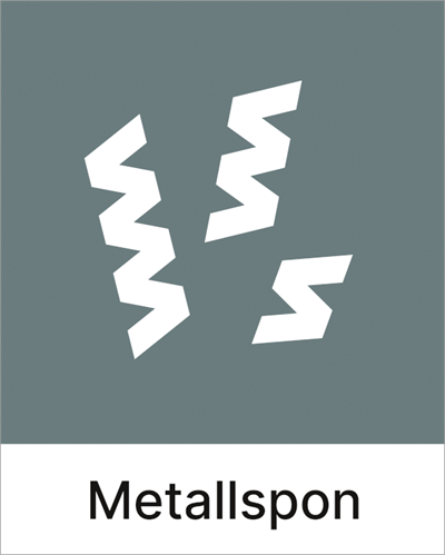 Jo Safety Metallspon HiTac vinyl 180 x 225 mm KI2723V180X225