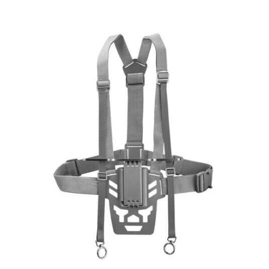 Brystsele med fjernkontrollfeste for DJI RC Plus med trekantet støttesystem