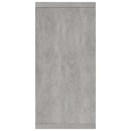 vidaXL Skjenk betonggrå 88x30x65 cm sponplate