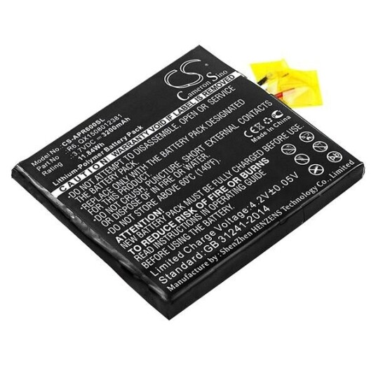 Aspera R6 batteri (3200 mAh 3.7 V, Sort) Aspera R6 batteri (3200 mAh 3.7 V, Sort)