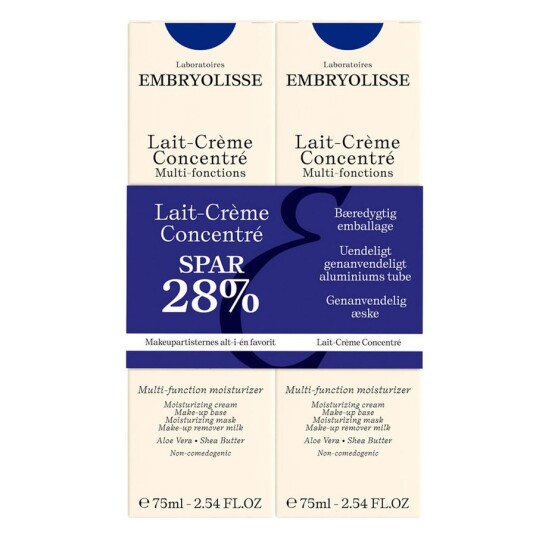 Embryolisse Duo-Pack Lait Crème Concentrée 2x75ml Fuktighetskrem for Alle Hudtyper
