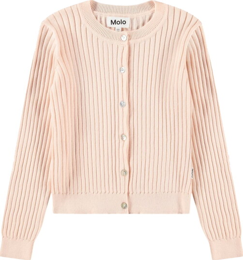 Molo Cardigan Strikk Gloria Cloud Rosa Molo 2 3 år (92 98) Cardigan Beige