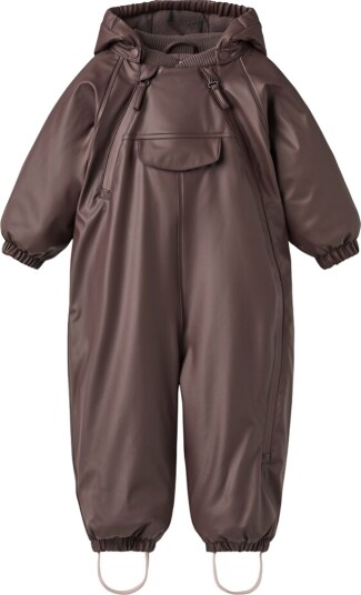 Wheat Vinterdress PU Evig Chocolate Plum Wheat 3 år (98) Vinterdress Brun Lilla