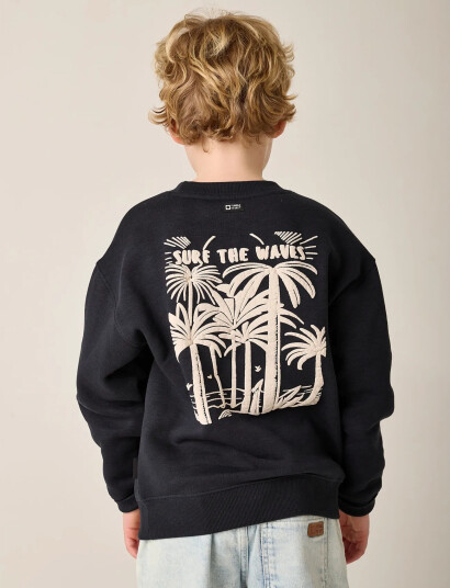 TUMBLE "N DRY Melbourne Sweatshirt Black 98 TUMBLE "N DRY Melbourne Sweatshirt Black 98
