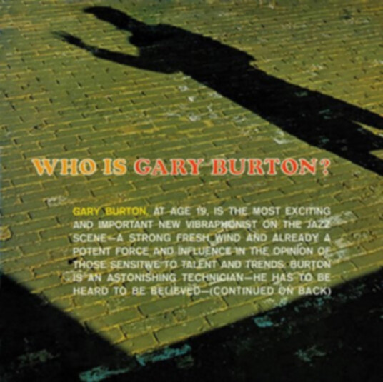Gary Burton Who Is Gary Burton? CD Gary Burton Who Is Gary Burton? CD