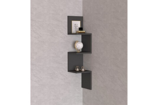 Vegghylle Zikazak 25x25 cm Antrasitt