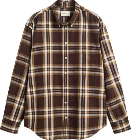 Gant Dame Bluser & Skjorter Brun M,