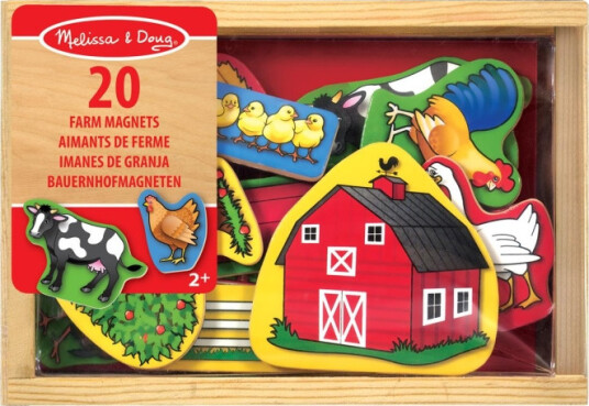 Melissa & Doug Gård med tremagneter