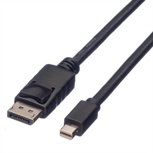 ROLINE DisplayPort Cable DP-MiniDP. M/M. 1.5m  Factory Sealed