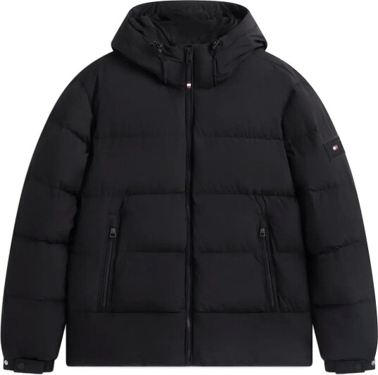 Tommy Hilfiger Down Hooded Puffer Jkt BLACK L