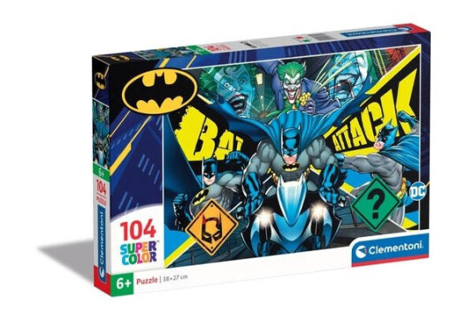 Clementoni Batman 104 Stykker Komikk 6 År